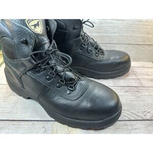 Men's Irish Setter Ely 6" Steel Toe Work Boots Leather  Size 11.5EE *GREAT SHAPE